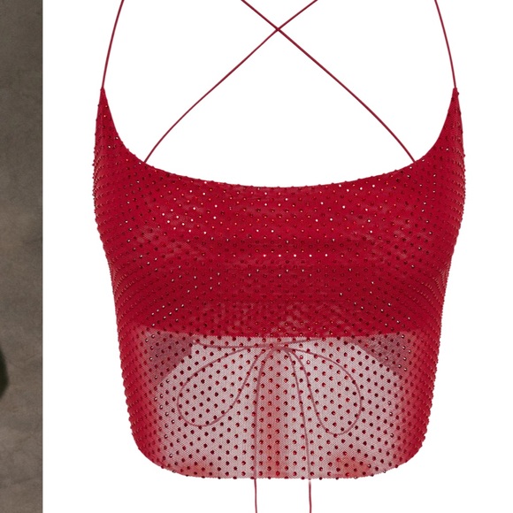 Meshki Tamara diamanté Top - Picture 2 of 5